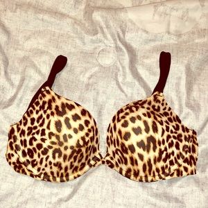 Victoria’s Secret pink leopard print multi way bra